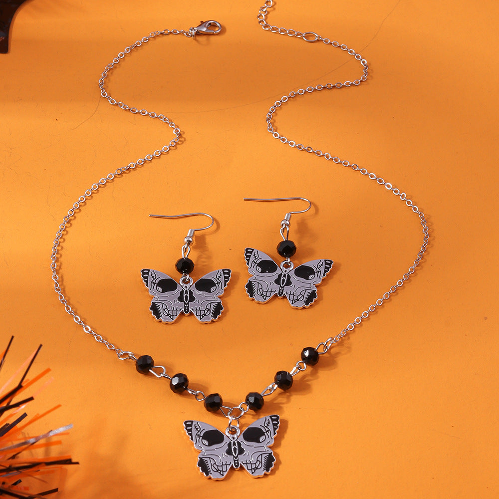 Wholesale  jewelry fashion  Halloween animal clavicle chain butterfly necklace