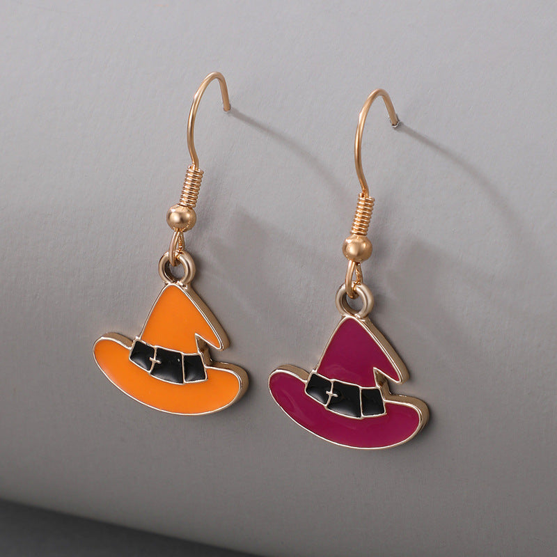 Wholesale  Funny Fun Pumpkin Ghost Acrylic Earrings