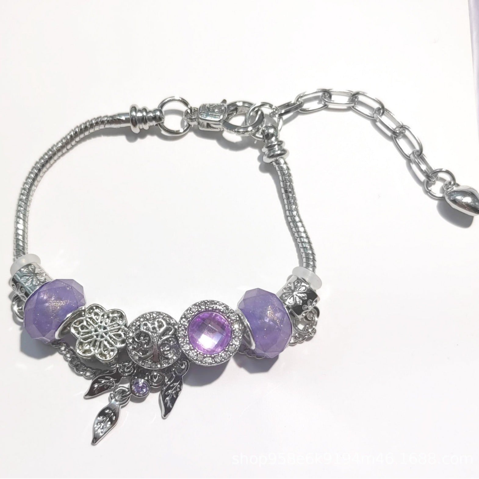 Wholesale Crystal Dream Catcher Flower Love Bracelet Beaded Bracelet ACC-BT-Mindin002