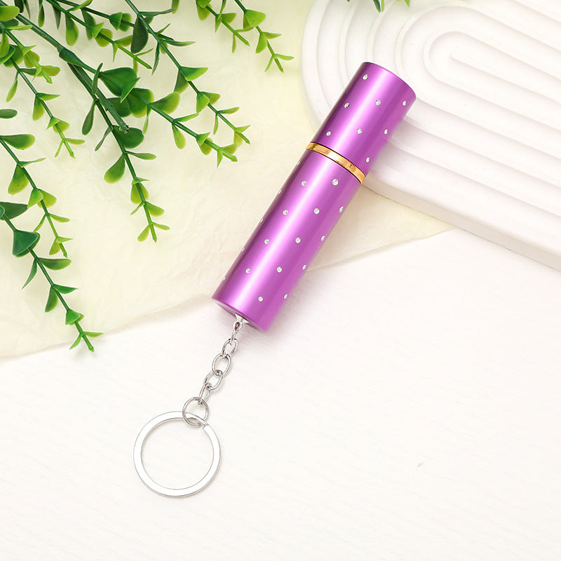 Wholesale Mini 10ml Perfume Bottle Portable Keychains ACC-KC-ZhiYa045