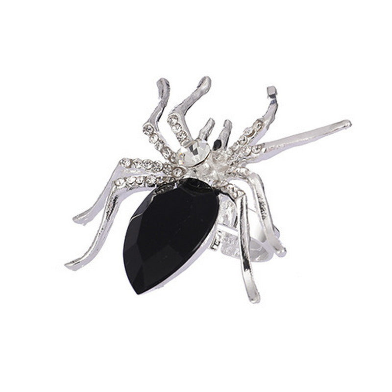 Wholesale Alloy Electroplated   Adjustable Ring with Diamond-Like Stones,  Trendy Fashion Accessory for Women