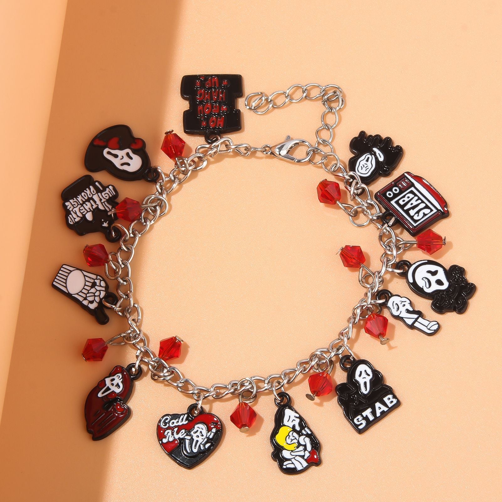 Wholesale Halloween Horror Skull Ghost Face Killer Cartoon Bracelet ACC-BT-MuMing001