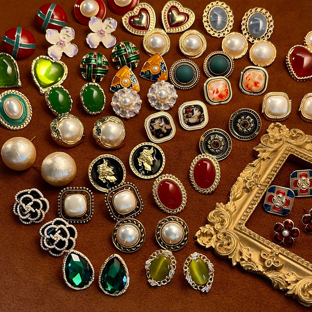 Wholesale Vintage Earrings Mid-century Style Earrings ACC-ES-Eryu004