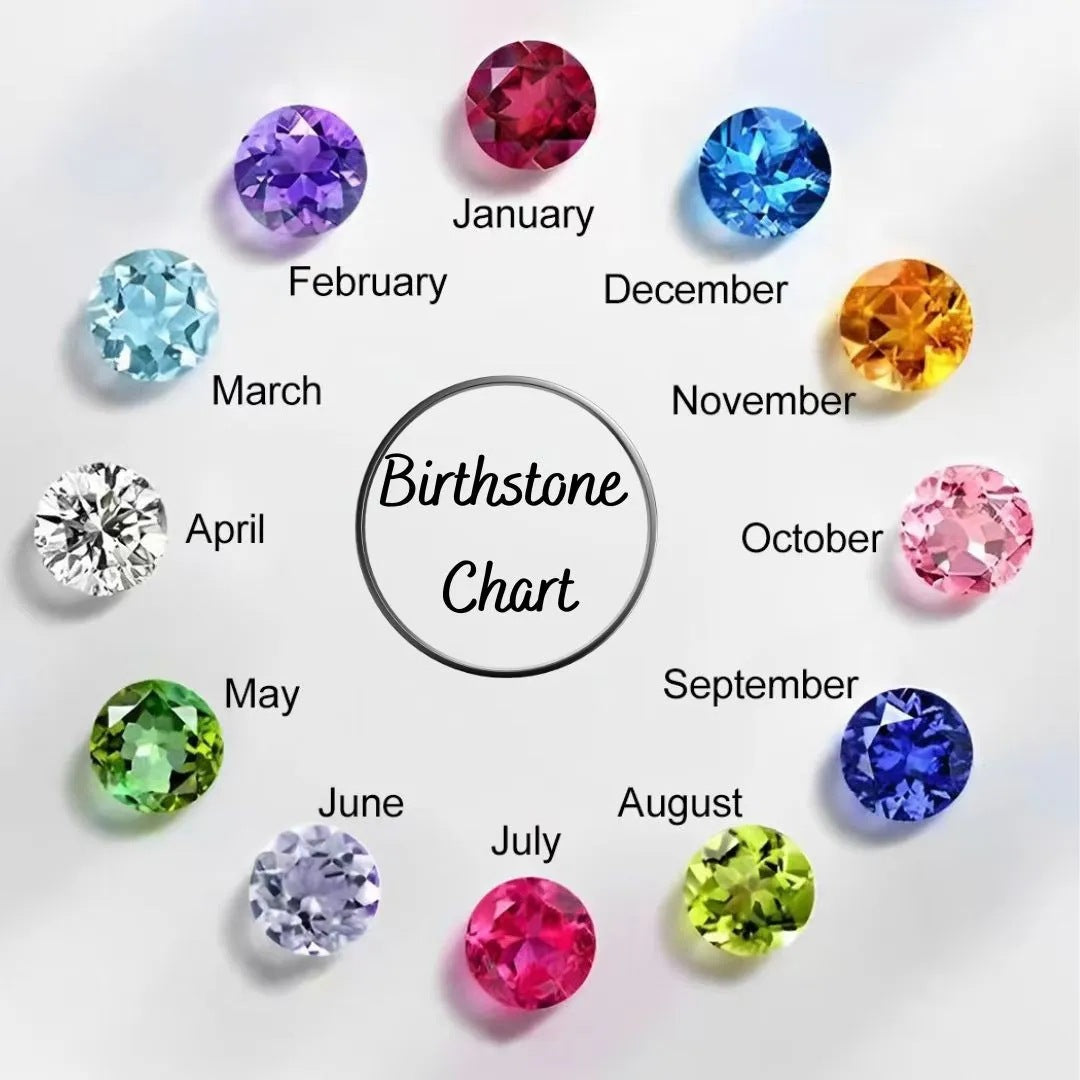 Wholesale Stainless steel Cute December Double Heart Birthstone Inlaid One-Size-Fits-All Ring