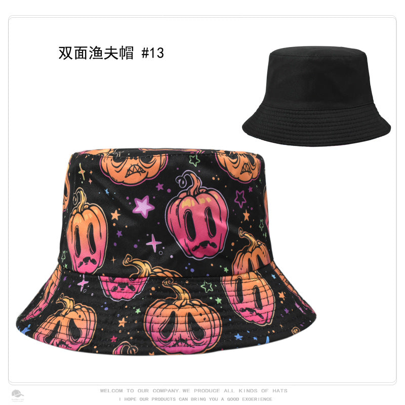 Wholesale Vintage Printed Polyster Bucket Hat ACC-HT-XuP009