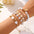 Wholesale  Flower Beaded Bracelet suit