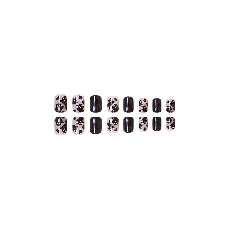 Wholesale 24 Pieces/box Halloween Press-on Nails Kits Nail Stickers ACC-NS-FengLi017