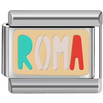 Wholesale Italian Charm Bracelet 9mm DIY Splicing Classic Flag Series Stainless Steel Composable Bracelet