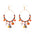 Wholesale Halloween hoop earrings pumpkin ghost earrings