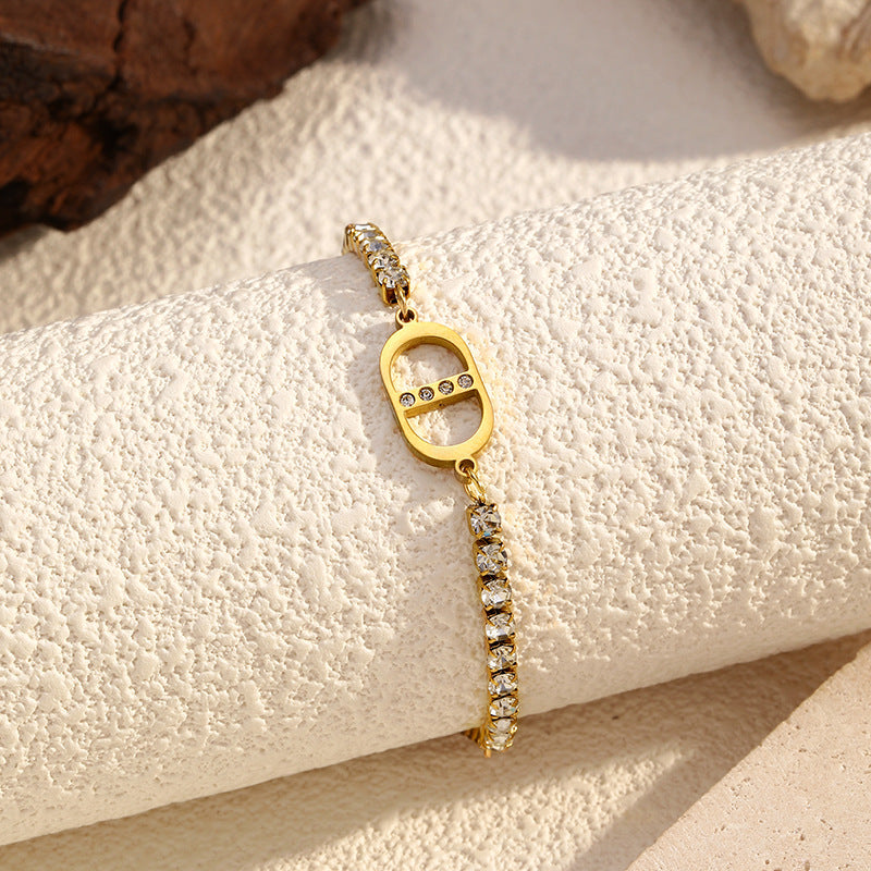 Wholesale stainless steel  versatile exquisite Bracelet