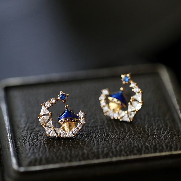 Wholesale  cartoon exquisite versatile fantasy fairy tale stud earrings