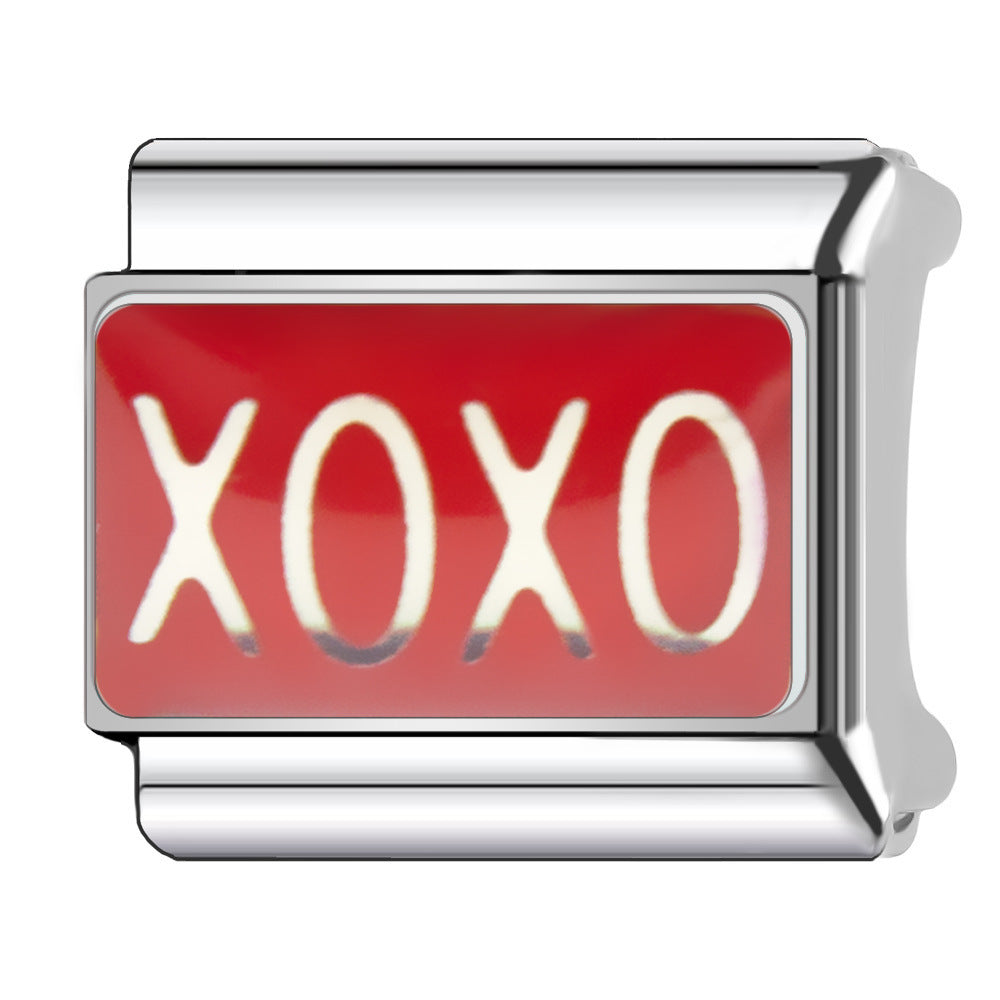 Wholesale Italian Style Classic Letter Bracelet Stainless Steel Electroplated Fashion Jewelry Gift Idea