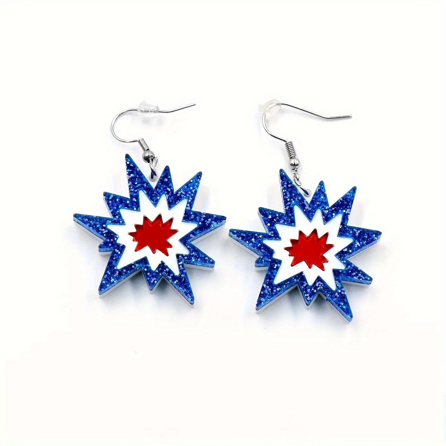 Wholesale Sparkling Independent Acrylic Earrings
