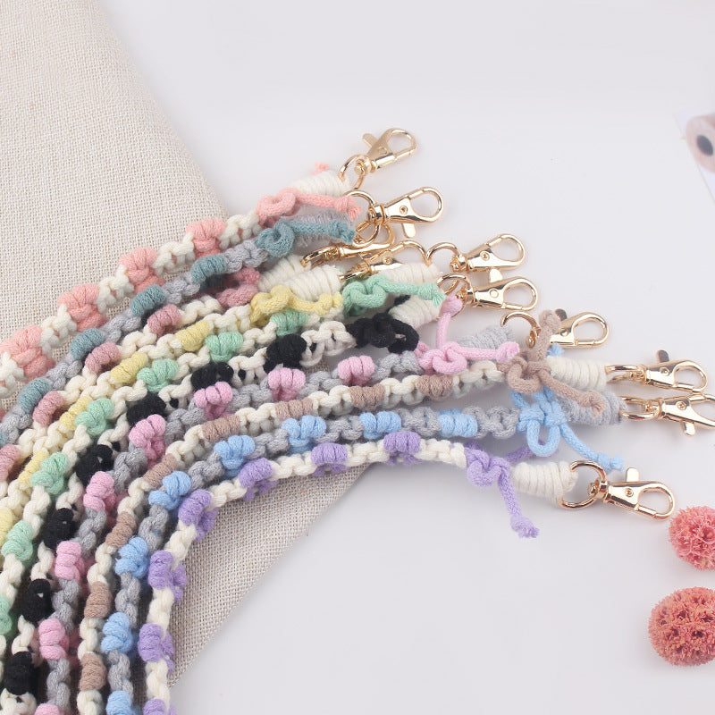 Wholesale  Creative Hand-woven Bow Pattern Water Cup Cup Set Cup Rope