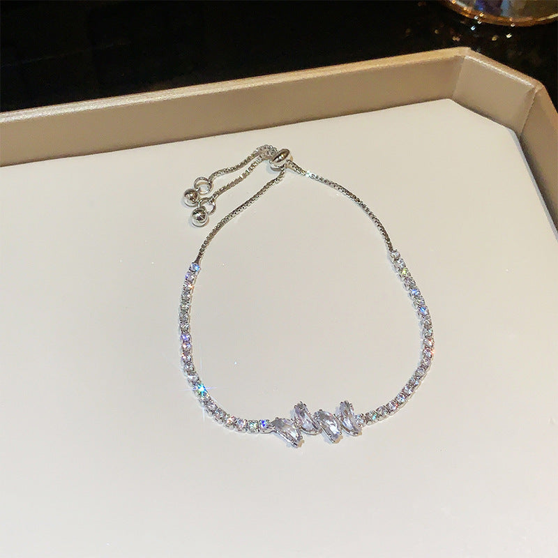 Wholesale Zircon Love Bracelet Cute Style Zircon Bracelets ACC-BT-Miaosi005