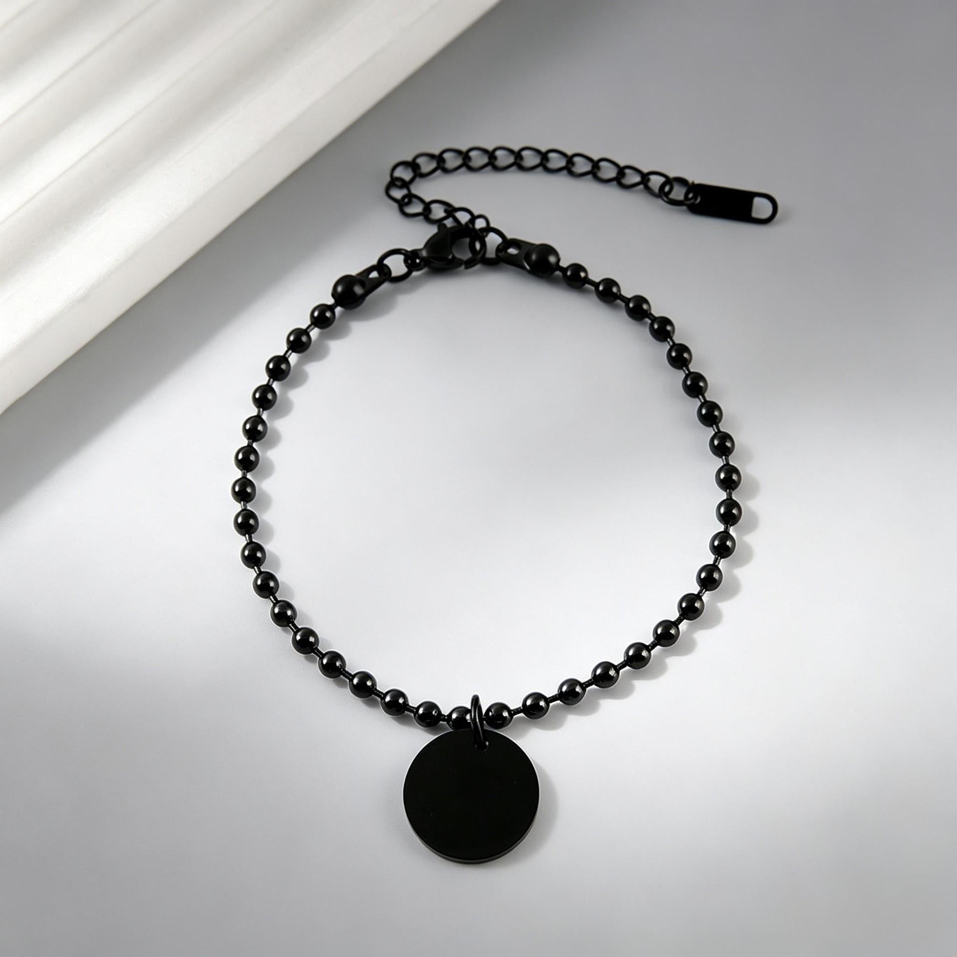 Wholesale Stainless Steel Adjustable Bead Bracelet - Minimalist Style,  Fashion Accessory for Resale