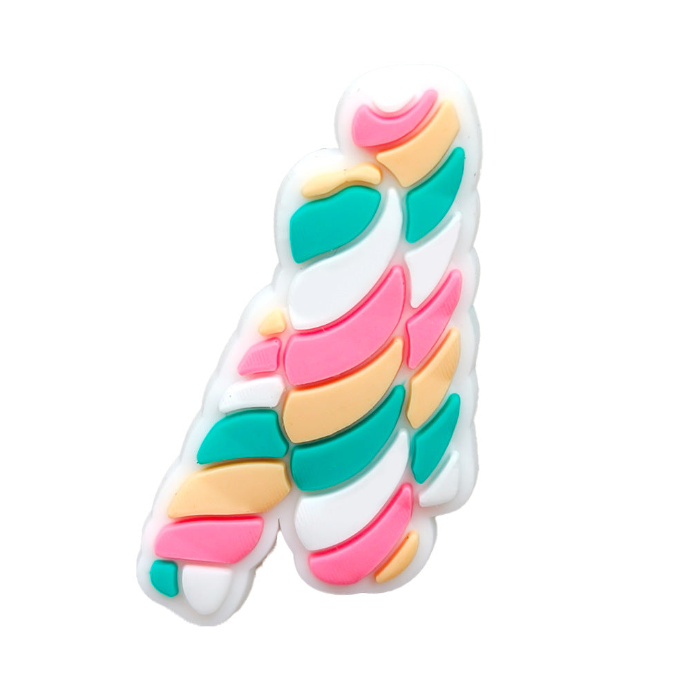 Wholesale Random 10pcs Cute Cartoon Candy Series Shoe Accessories Shoe Charms