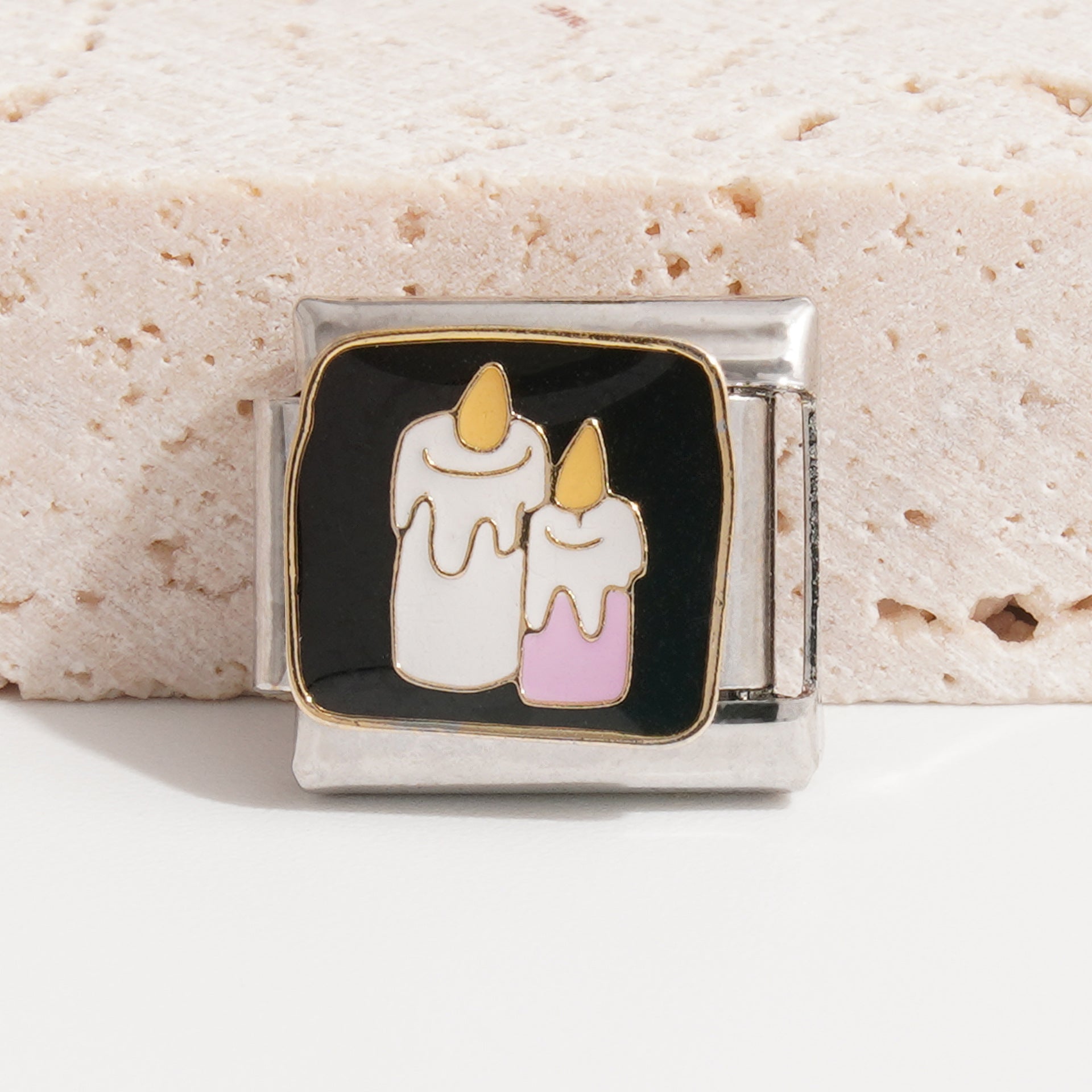 Wholesale Italian Charm Bracelet 9mm DIY Splicing Cute Creative Stainless Steel Composable Bracelet