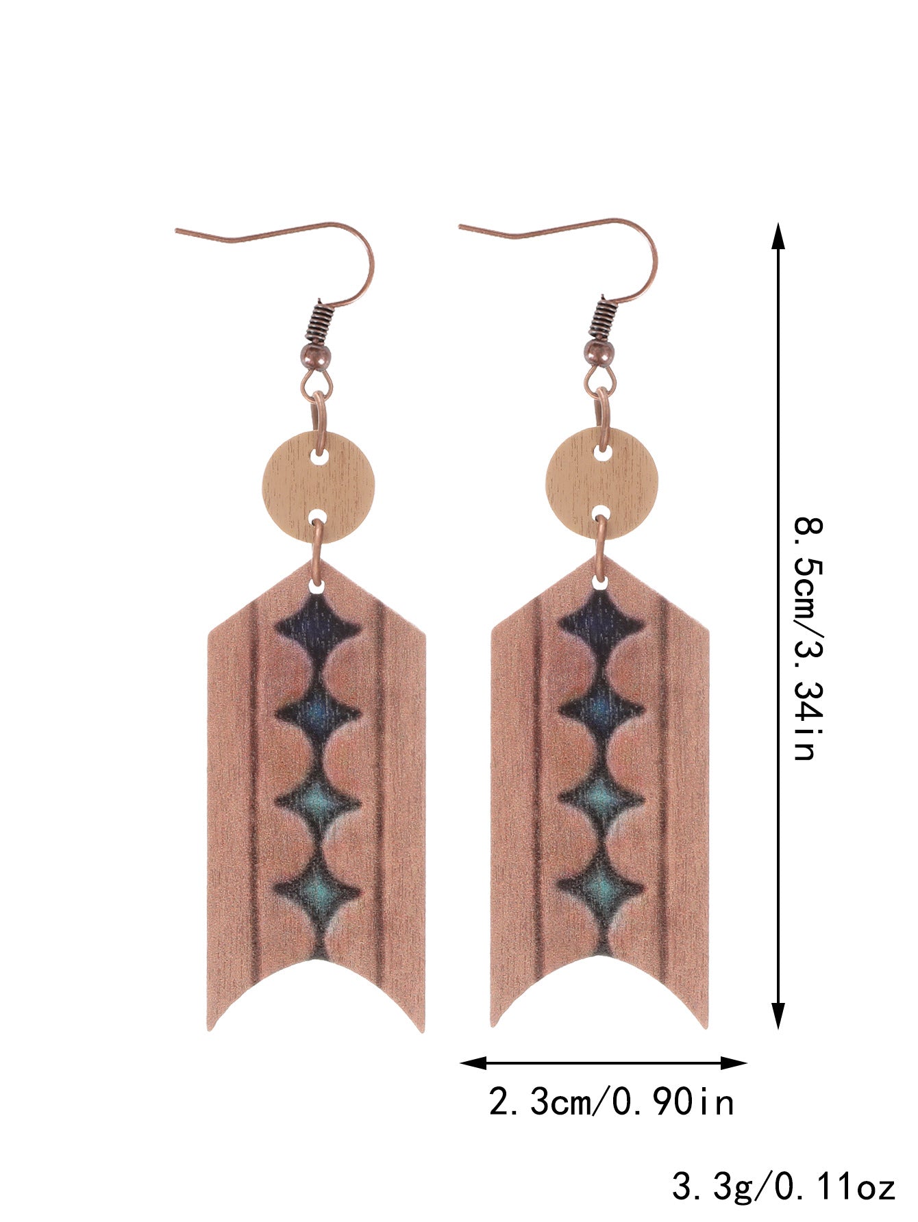 Wholesale  Western Style Wooden Earrings