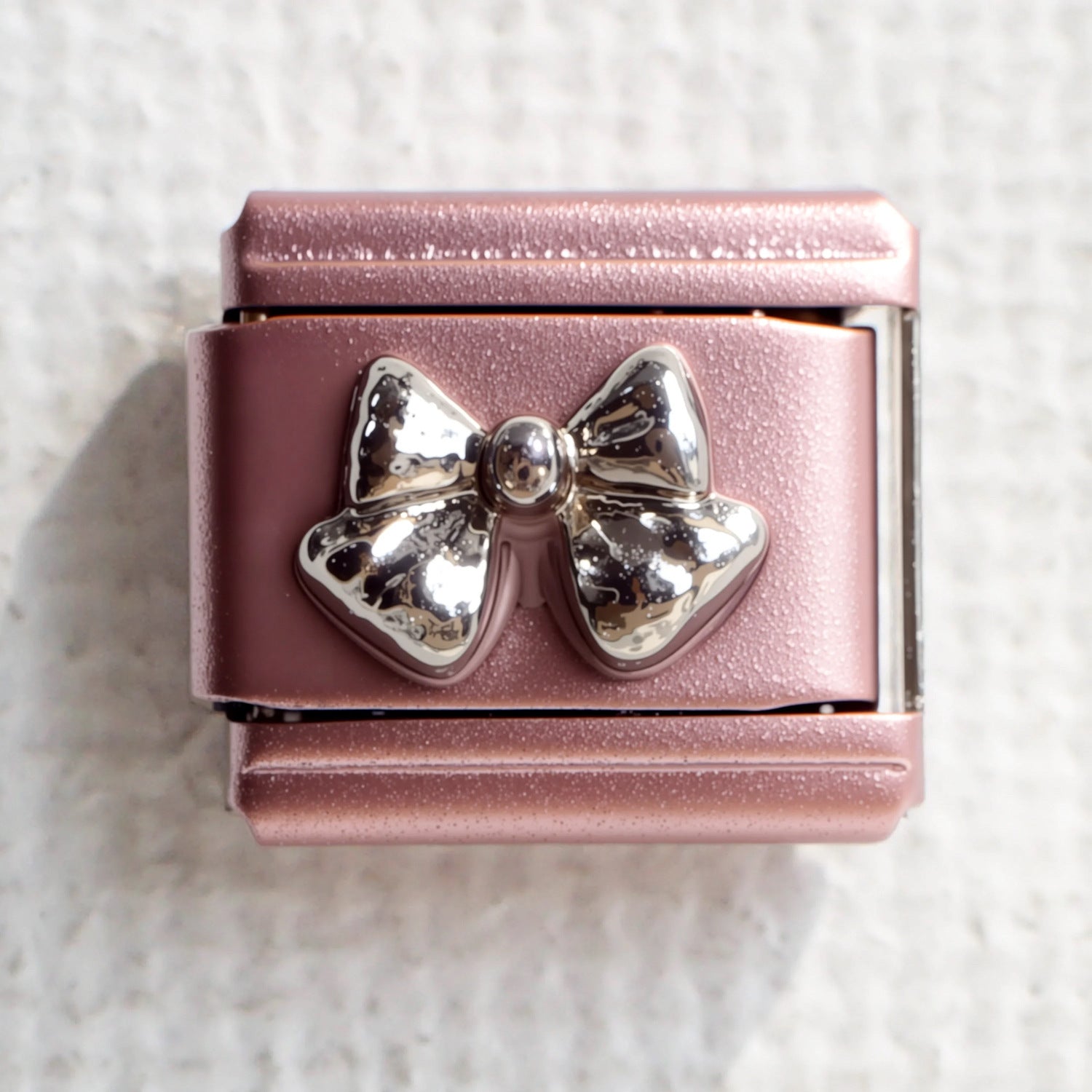 Wholesale 5PCS Pink Butterfly Italian Charm Bracelet Fashion Jewelry Accessory Gift