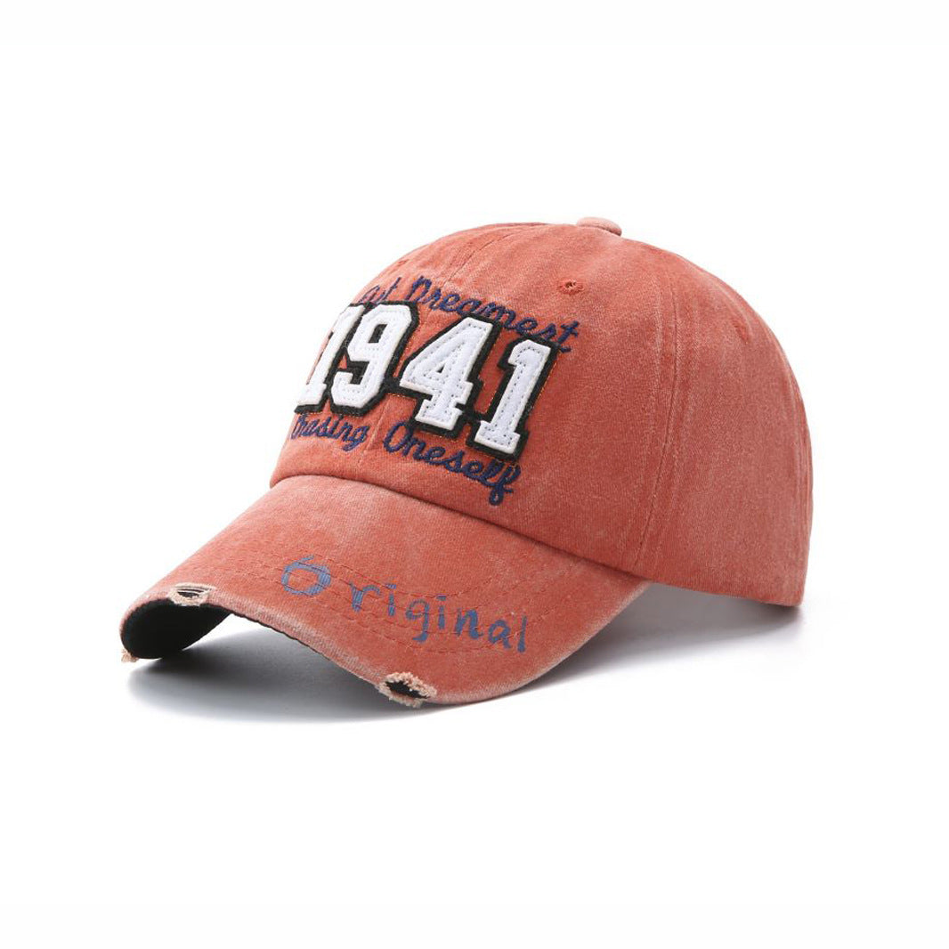 Wholesale 1941C letter patch embroidery baseball cap