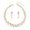 Wholesale Baroque Alloy Necklace Earrings Jewelry suit