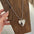 Wholesale Heart Pendant Sweater Necklace
