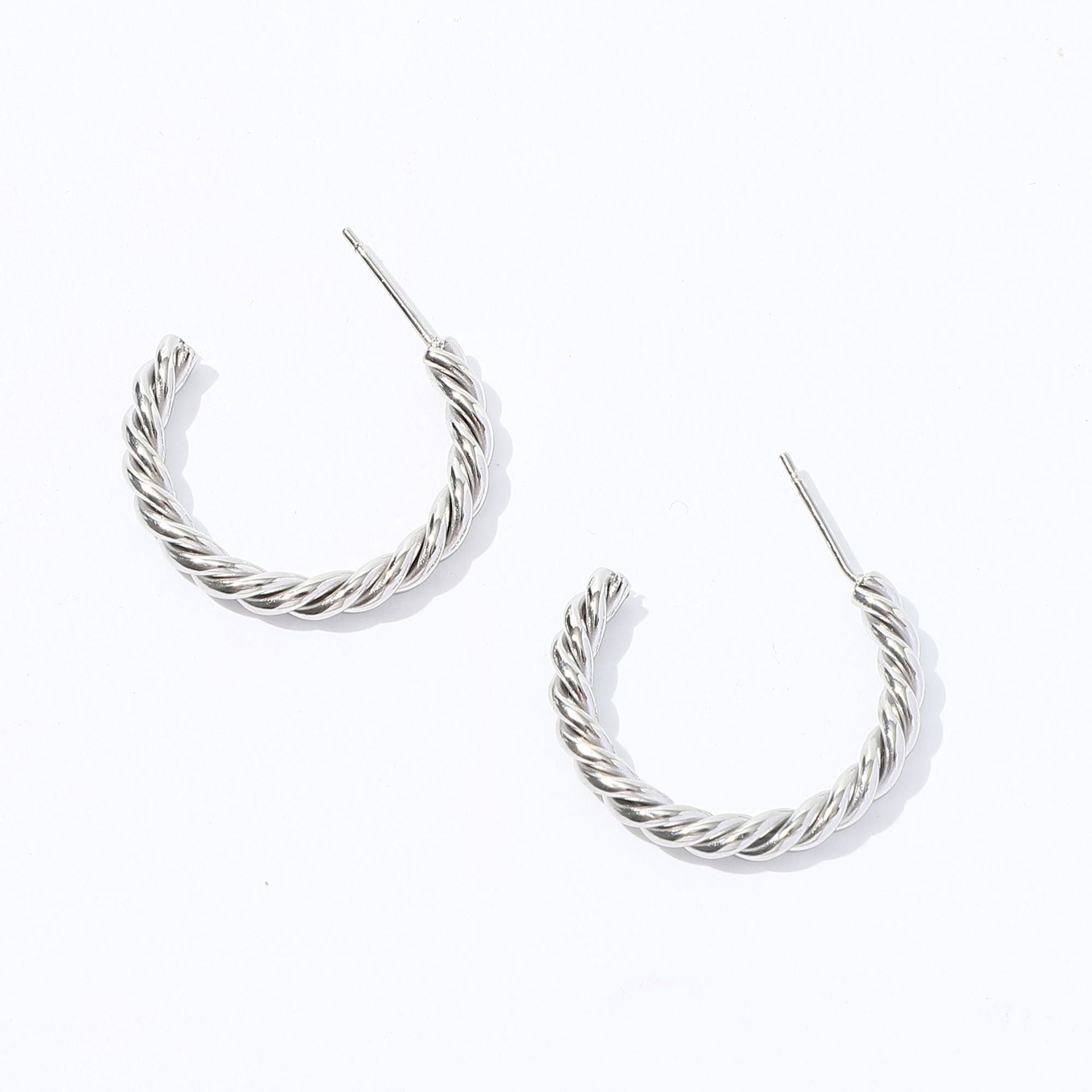 Wholesale Stainless Steel Earrings 18K Gold Titanium Steel ACC-ES-MuShan054