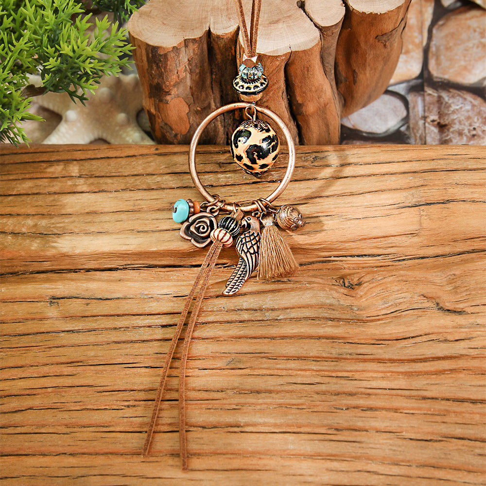 Wholesale Ethnic Style Leopard and  Jewelry Set Alloy Electroplated Fashion Accessory