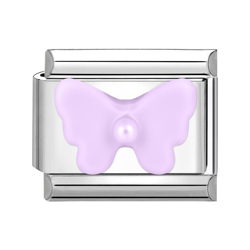 Wholesale  Italian Charm Bracelet 9mm DIY Colorful Personalized Creative Stainless Steel Composable Bracelet