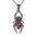 Wholesale Exaggerated Gothic Spider Skull Clavicle Chain Halloween  Necklace