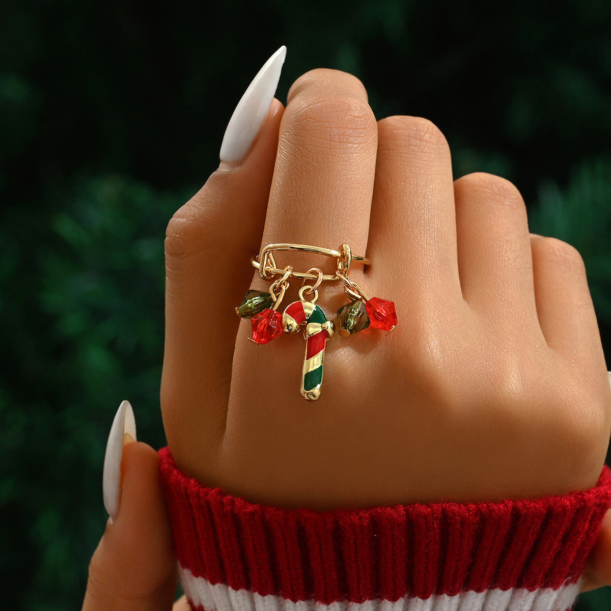Wholesale Winter Christmas Alloy Ring