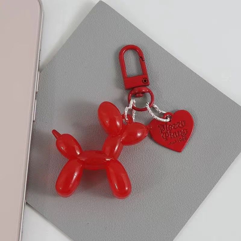 Wholesale Cute Colorful Cartoon Jelly Dog Keychain ACC-KC-Yuding002
