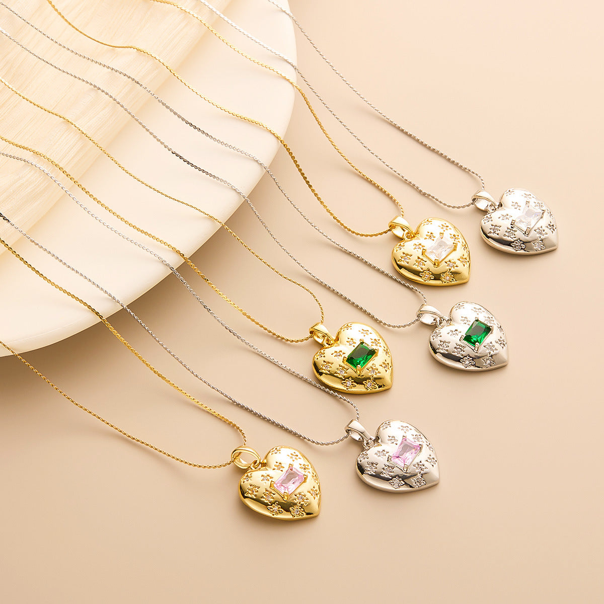 Wholesale Real Gold Copper Pendant Titanium Steel Necklace