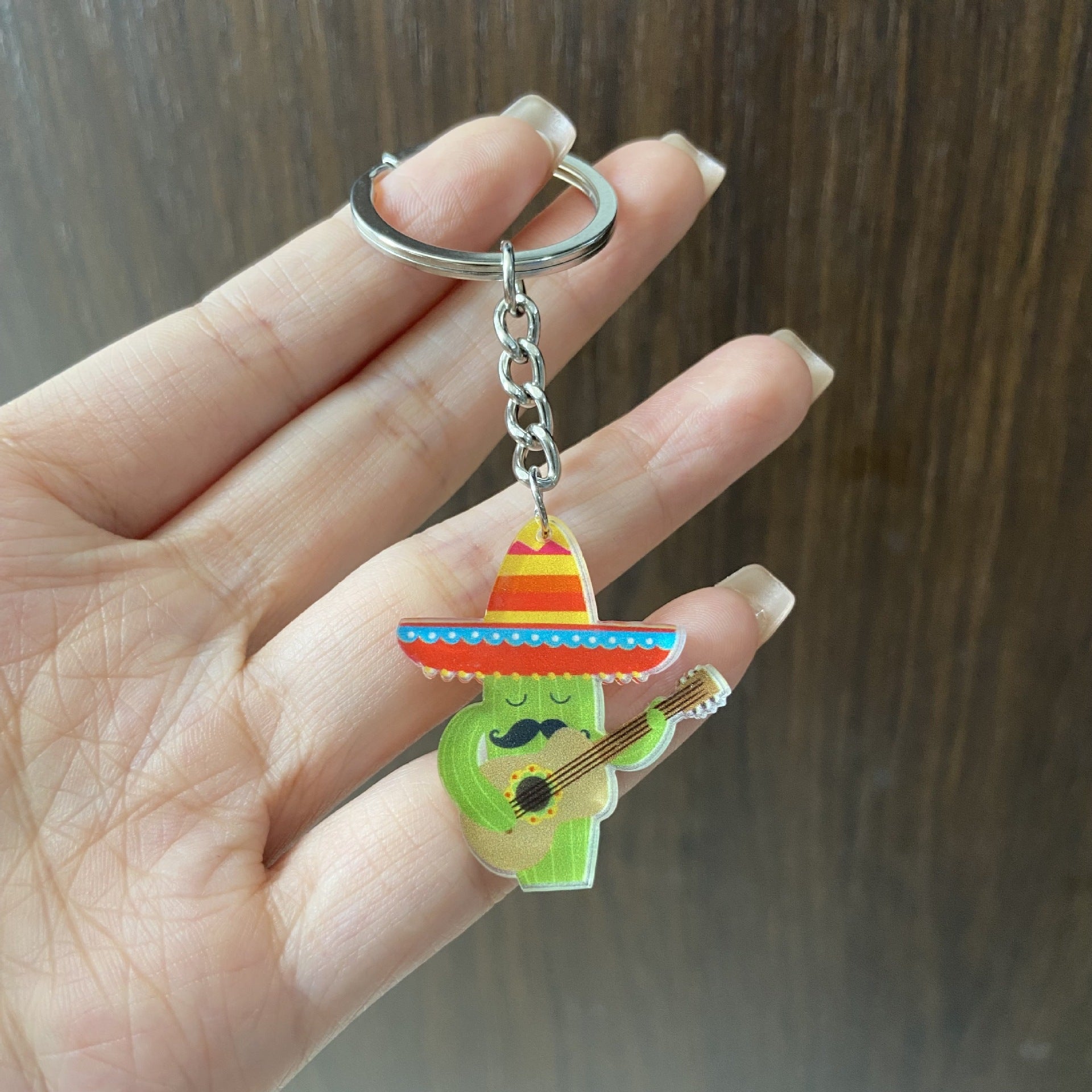 Wholesale Mexican Carnival unique and exaggerated keychain accessories