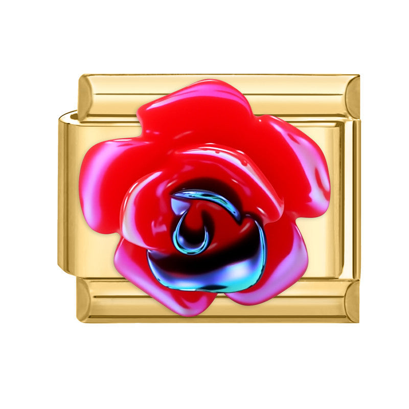 Wholesale Italian Charm Bracelet 9mm DIY Splicing Cute Creative Stainless Steel Composable Bracelet