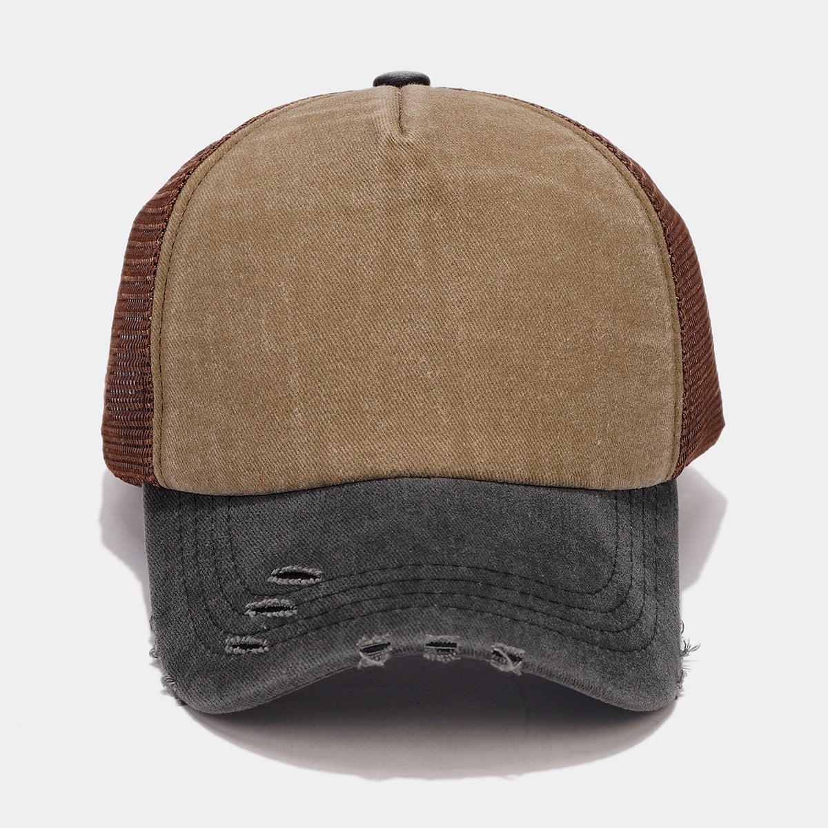 Wholesale Washed Distressed Trucker Hat Mesh Cap Baseball Cap ACC-HT-LvYi002