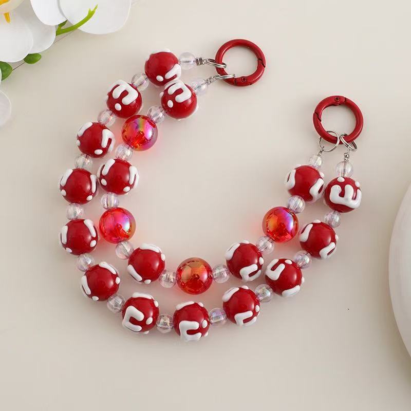 Wholesale Cartoon Double Chain Clip Open Keychain