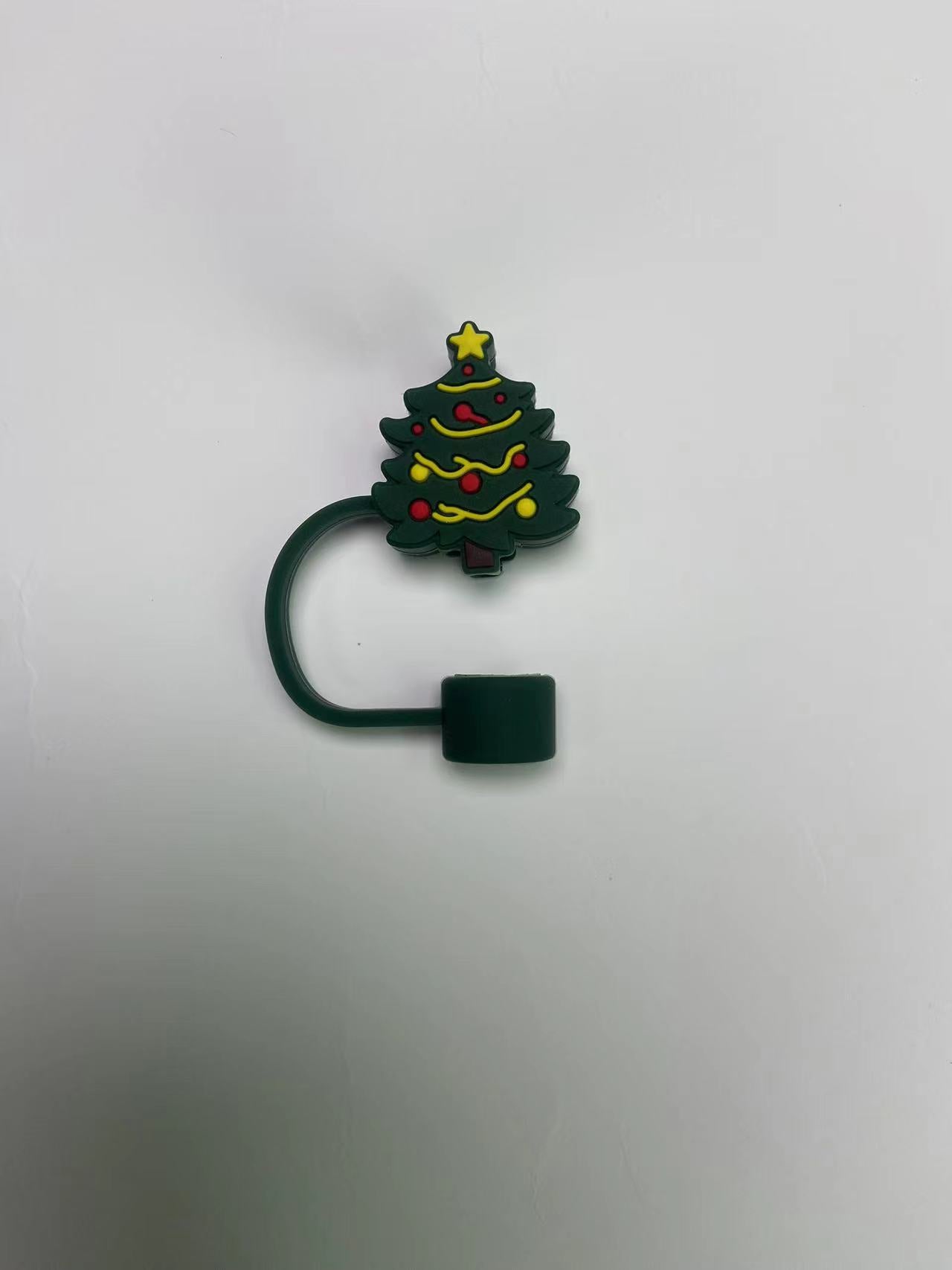 Wholesale  Skull Bat 10mm PVC Soft Straw Tube Cap