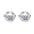 Wholesale  temperament female diamond  earrings flower jewelry