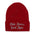 Wholesale Embroidered Gothic Dark Knitted Beanie
