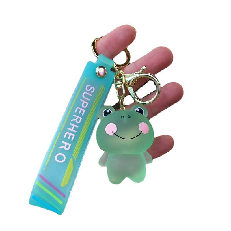 Wholesale Crystal Series Blush Animal Keychain