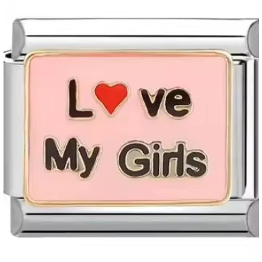 Wholesale 2PCS 9mm Italian Charm Starter Bracelets DIY square Single Section Creative Stainless Steel Composable Bracelet