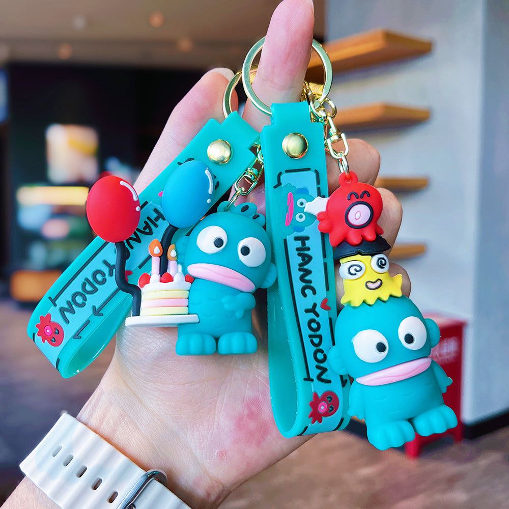 Wholesale Cartoon PVC Soft Keychain Cute Keychain ACC-KC-ErLu013