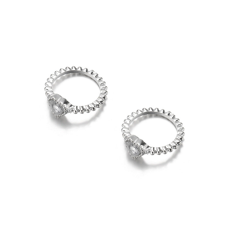 Wholesale alloy love ring suit