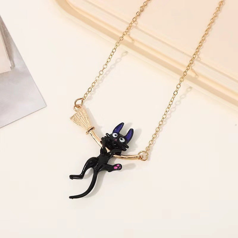 Wholesale Cartoon Cat Alloy Necklaces ACC-NE-YingHao003