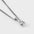 Wholesale Titanium Steel  balloon bubble letter pendant female necklace