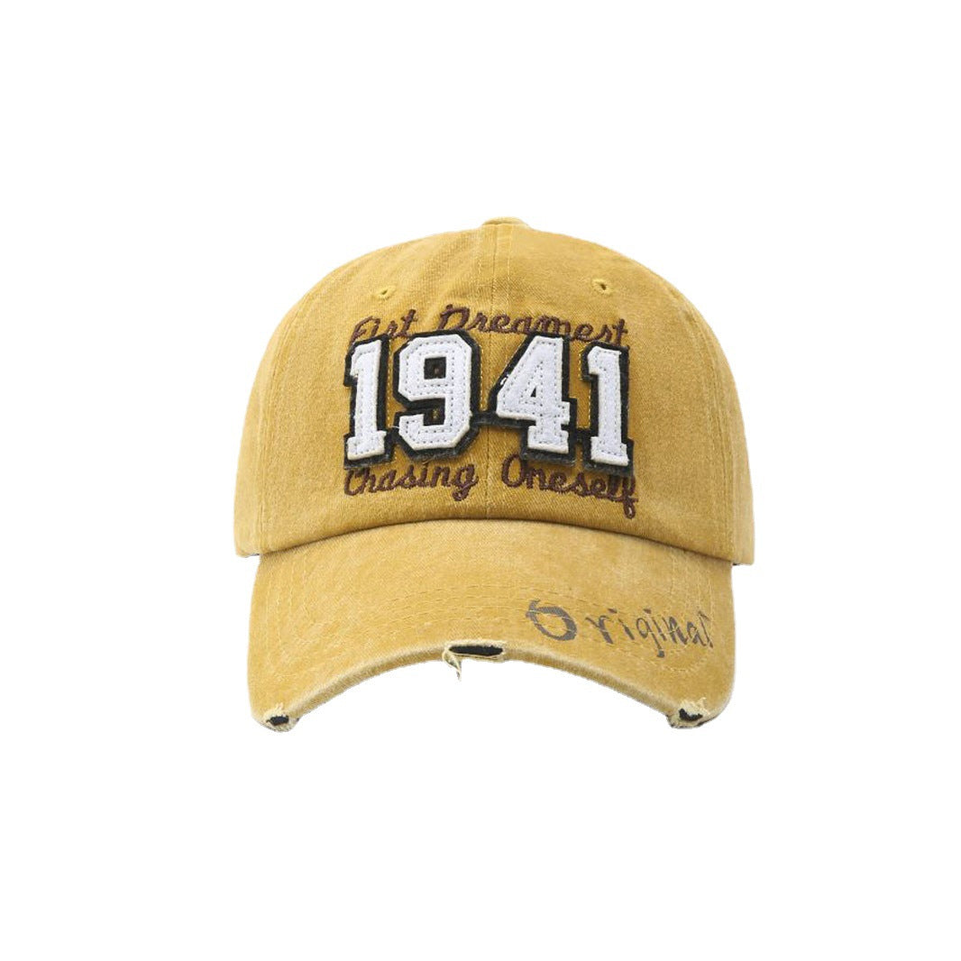 Wholesale 1941C letter patch embroidery baseball cap