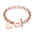 Wholesale  Love  Niche Design All-match OT Buckle Titanium Steel Bracelet