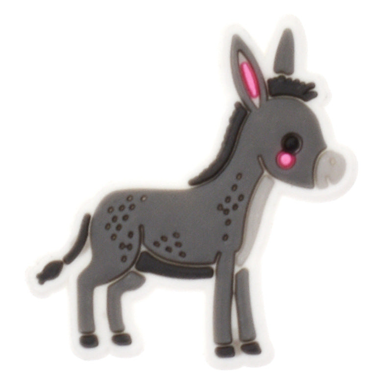 Wholesale Random 100pcs Farm Theme Cartoon Shoes Accessories Shoes Charms ACC-SC-RYY050